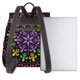 thumbnail image 3 of Disketp Mardi Gras5 Mochila de Cuero para Mujer, Bolso de Espalda Antirrobo con Estilo para Viaje, Trabajo y Uso Diario, 3 of 4