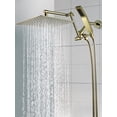 thumbnail image 2 of Combo de cabezal de ducha G-Promise Rainfall de 25 cm con rociador portátil, 2 of 6