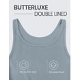 thumbnail image 4 of CRZ YOGA Womens Butterluxe Double Lined Tank Tops Scoop Neck Racerback Workout Tanks, 4 of 7