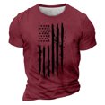thumbnail image 1 of Chemises à Manches Longues pour Hommes Imprimé Décontracté Col Rond T-Shirt à Manches Courtes, Chemises à Manches Longues pour Hommes Coton, 1 of 4