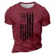 thumbnail image 1 of Camisetas de Manga Larga para Hombres Imprimir Casual Cuello Redondo Camiseta de Manga Corta, Camisetas de Manga Larga para Hombres Algodón, 1 of 4