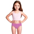 thumbnail image 3 of Girls Bikini Bottoms UPF 50+, Printed or Solid Girls Swim Bottoms, 3 of 8