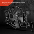 thumbnail image 3 of A-Premium Engine Radiator Cooling Fan Assembly Compatible with Dodge Ram 1500 2009-2010, Ram 2500 2010 & Ram 1500/2500/3500 2011-2018, 4500/5500 2014-2018, 4.7L 5.7L 6.4L, 3 of 8