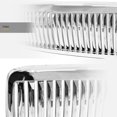 thumbnail image 4 of Stehlen 642167821090 Vertical Front Hood Bumper Grille - Chrome For 1999-2004 Ford F250 F350 F450 F550 Superduty / 2000-2004 Excursion, 4 of 5