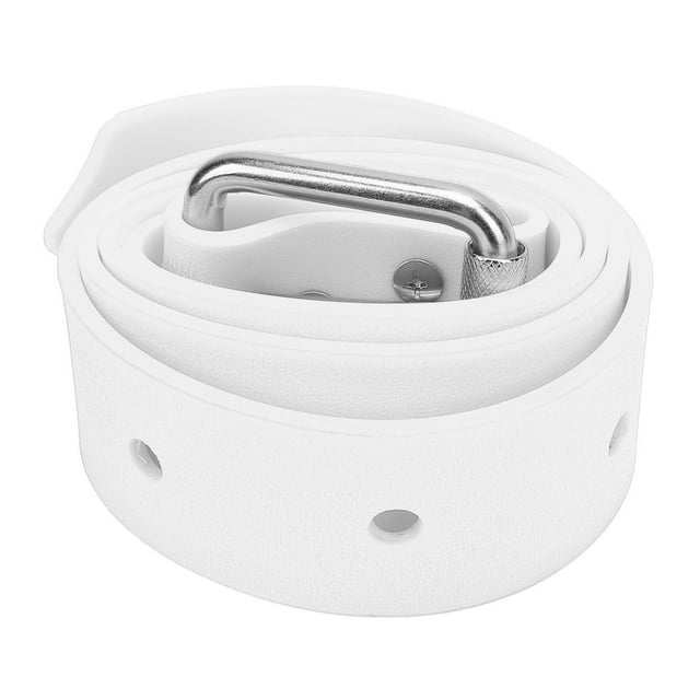 Ceinture de Poids de Plongée, Ceinture de Poids en Silicone pour Apnée avec Boucle en Acier Inoxydable à Dégagement Rapide, Ceinture de Poids Réglable pour la Plongée et la Pêche sous-Marine