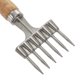 thumbnail image 3 of Ice Pick with Wooden Handle, 6 Fork Silver Stainless Steel Ice Crusher for Ice Breaking at Home and Bar (6 Fork), 3 of 5