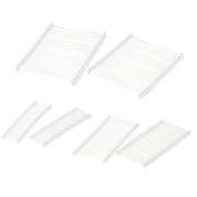 Uxcell Standard Tagging Fasteners Price Tag Label Tagging Barbs clear 3 size 3000pcs