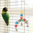 thumbnail image 3 of Juguete para loros, jaula para loros y pájaros, decoración para jaula de pájaros, juguete para pájaros muy recomendado Jadeshay A, 3 of 8