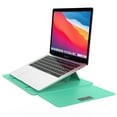 thumbnail image 5 of Laptop Sleeve Case 13 14 15.4 15.6 Inch for HP Dell Notebook bag for Macbook Air Pro 13.3 13.6 Shockproof Case for Men Women (Mint Green,13 Inch), 5 of 6