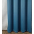 thumbnail image 4 of Olivia Gray Anchorage Blackout Single Grommet Curtain Panel  54x63", Blue, 4 of 5