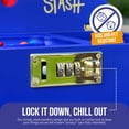 thumbnail image 4 of Caja de almacenamiento HASHSTASH organizadora de bambú con cierre, 4 of 8