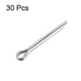 thumbnail image 3 of Uxcell Split Cotter Pin -2mm x 16mm 304 Stainless Steel 2-Prongs Silver Tone 30Pcs, 3 of 3