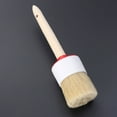 thumbnail image 2 of CHICHUMID 4PCS Round Head Paint Brush Wood Handle for Furniture Cleaning, 2 of 8