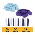 thumbnail image 1 of Spin Master Games H5 Domino Creations, 60 piezas azul/morado establecido por el artista de dominó YouTuber Spin Master Spin Master Games, 1 of 2