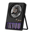 thumbnail image 1 of Ventilador de escritorio multifuncional de bajo ruido, 5 velocidades, portátil, refrigeración personal Enchufe negro, 1 of 8