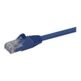 thumbnail image 3 of StarTech.com Ethernet, 10 Gigabit Snagless RJ45 650MHz 100W PoE CAT 6 10GbE 9ft CAT6 Fluke RJ-45 UTP TIA Câble Cordon de Raccordement, Câble Réseau avec Soulagement de la Déformation, Bleu, Testé / Câblage Est Certifié UL / - Catégorie 6 - 24AWG (N6PATCH9BL) - Câble de Raccordement - (M) à RJ-45 (M), 3 of 3