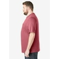 thumbnail image 3 of Boulder Creek By Kingsize Men's Big & Tall  Heavyweight Crewneck Pocket T-Shirt, 3 of 6