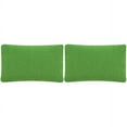 thumbnail image 2 of SAFAVIEH Soleil Solid 12" x 20" Indoor/Outdoor Pillow, Sunshine Green, Set of 2, 2 of 4