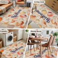 thumbnail image 6 of Welcome Sea Shell Washable Area Rugs 2.7'x5', Ocean Starfish Summer Vintage Low Pile Throw Living Room Rug Non-Slip Sturdy Edge Binding Carpet for Indoor Entryway Bedside Kitchen, 6 of 9