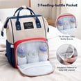 thumbnail image 2 of Diaper Bag Backpack,Caveen Multifunctional Mommy Nappy Bags with Insulated Pockets, Waterproof, Large Capacity, 2 of 8