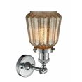 thumbnail image 4 of 203-PN-G146 Innovations Lighting Chatham - 1 Light Wall Sconce In Art Deco Style-12 Inches Tall and 7 Inches Wide-Polished Nickel Finish-Mercury Glass, 4 of 4