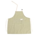 thumbnail image 1 of MasteelfCA Striped Adult Sleeveless Apron Simple Oilproof Hanging Neck Apron with Pocket for Kitchen Cooking Baking (Green), 1 of 7
