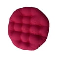 thumbnail image 4 of Cojín redondo para silla, almohada de suelo, cómodo y versátil, cojín para mascotas, silla colgante Rosa rojo, 4 of 9