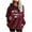Wine, variant on Fanxing Yes I'm Still Cold Womens Fuzzy Pullover Hoodie Cozy Oversized Drawstring Sherpa Fleece Sweatshirts Soft Winter Warm Sweaters Outerwear Black 3XL
