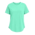thumbnail image 6 of Axiiglly Workout Tops for Women Quick Dry Sun Protection UPF 50+ Short Sleeve Shirts Stretch Lightweight Athletic Tops for Running Gym, S-3XL, 6 of 9