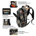 thumbnail image 5 of FORMRS Unisex Backpack Elementary School Travel Bookbag with Reflective Stripes, Watercolor Space, 5 of 7