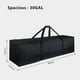 thumbnail image 2 of Bolsa de lona con diseño superior, extra grande, 46 pulgadas, impermeable, negra, 2 of 7