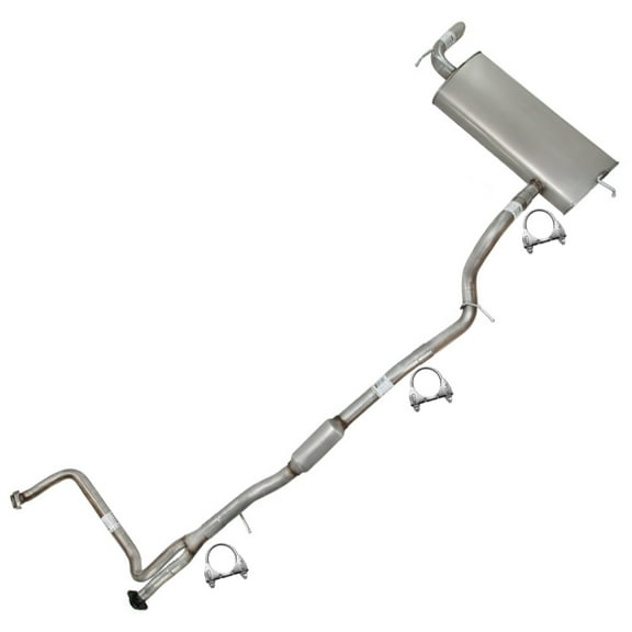 Northeastern Exhaust Stainless Steel Y-Pipe, Resonator & Muffler Fits 2012–2015 Jeep Wrangler 3.6L SUV – Direct Fit