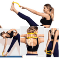 thumbnail image 4 of Anillo de yoga Pantorrilla Pilates Anillo Fitness Anillo Estiramiento de espalda Cuello Masaje Pierna Entrenamiento Adepaton CPB-DE-SSW29-2, 4 of 5