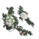 thumbnail image 5 of Paquete De 2 Flores Artificiales De Boda, Cartel Romántico De Ceremonia De Bienvenida De Boda, Decoración Floral, Flores Artificiales Colgantes, Botín Floral Para, 5 of 7
