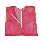 Olympia Sports PC167P Deluxe Velcro- Team-Scrimmage Vest - Red