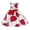 R/White269, variant on Vividxx Girls Dress Girls Sleeveless Party Dress Children Kids Wedding Pageant Bridal Dresses Comfort Clothes For Kids