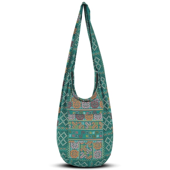 Tu acogedor bolso bandolera Boho bolso de algodón hecho a mano para unisex
