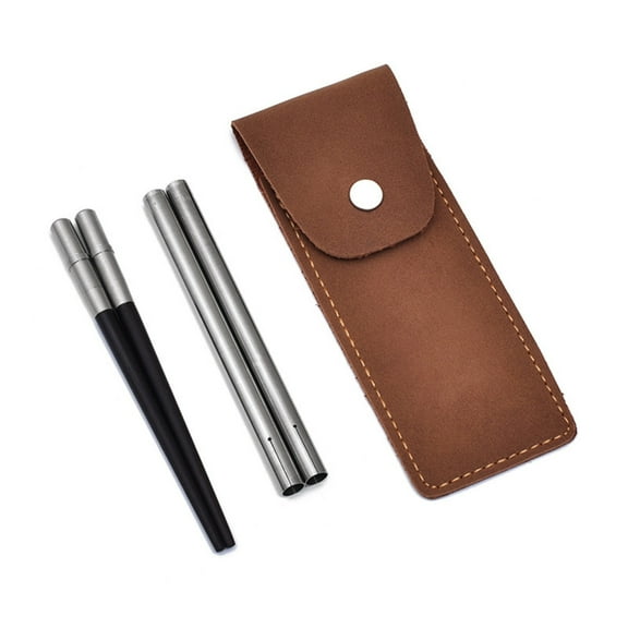 Foldable Chopsticks with Protective Case Detachable Foldable Chopsticks Practical Tableware Travel Friendly Utensils