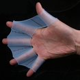 thumbnail image 4 of Swimming Rings Silicone Swimming Web Fins Hand Flippers Training Gloves, S(Green) (Color : Green), 4 of 7