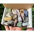 thumbnail image 4 of Bulk MINIATURE Minerals Crafters Collection 1/2 lb Box Gems Crystals Natural Raw, 4 of 6