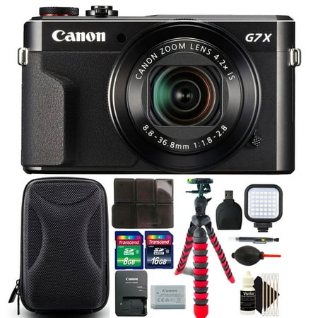 Canon PowerShot G7 X Mark II Digital Camera with 24GB Accessory (Canon G9x Best Price)