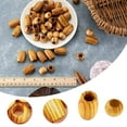 thumbnail image 2 of Natural Wood Large Hole Beads for European Crafts and DIY Jewelry Accessories, 2 of 9