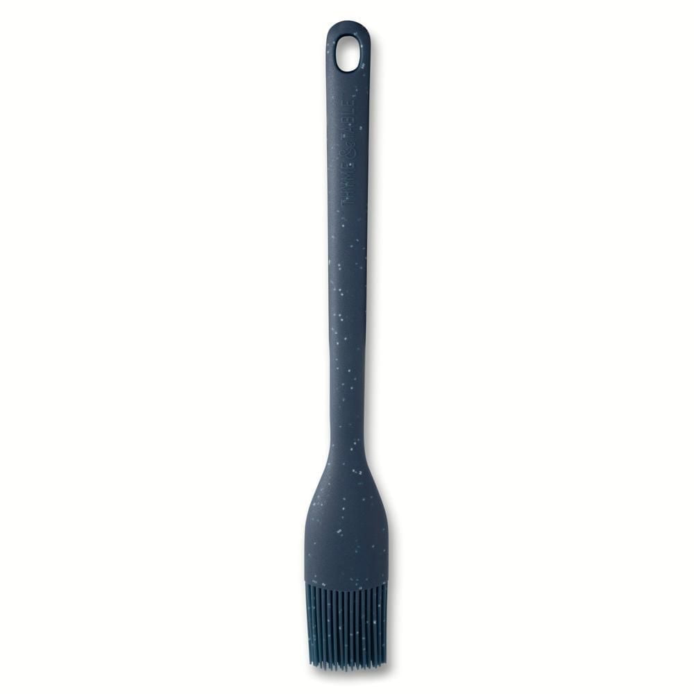 Thyme & Table Silicone Basting Brush, Blue Speckled, Baste Brush