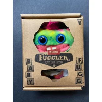 Fuggler Budgie Wide Eyed Weirdo - Black Plush Monster in Underwear