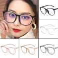 thumbnail image 2 of Anti-blue Glasses Retro Metal Frame Glasses Men And Women General Goggles ComfortableTransparent White, 2 of 5