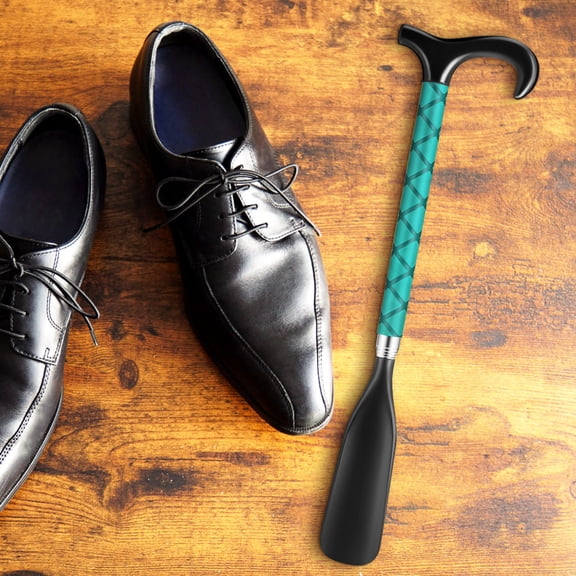 NIAIZEK Telescopic Stainless Steel Shoe Horn with Comfortable Handle for Easy Shoe Wearing