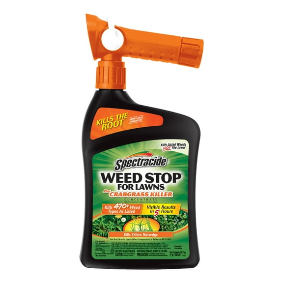 Spectracide Weed Stop for Lawns Plus Crabgrass Killer Concentrate, 32 Ounces