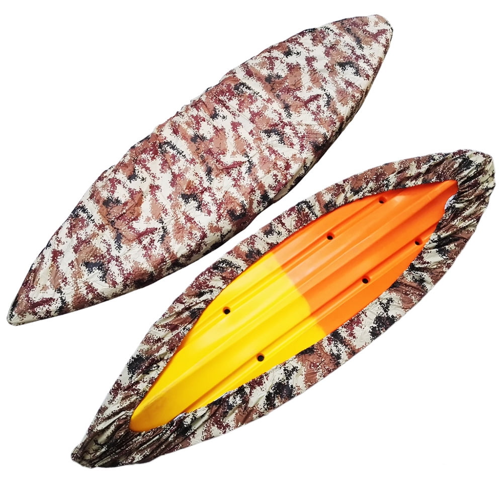 9.8FT18FT Waterproof Kayak Canoe Cover Fishing Boat Storage Dust Cover UV Protection Sunblock