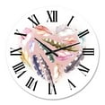 thumbnail image 2 of Designart 1 in Quartz Bohemian Wall Clock, 2 of 5