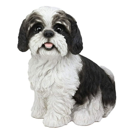 Ebros Large Adorable Lifelike Shih Tzu Dog Statue 10 25 Tall